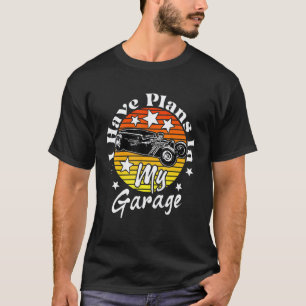 Camiseta Tenho Planos Rat Rod Soldador Fabricante Mecânico