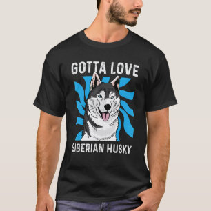 Camiseta Tenho que amar o tosador de animais Husky
