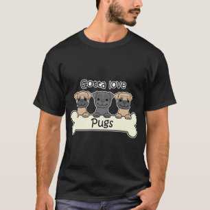Camiseta Tenho que Amar Pugs