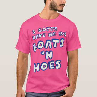 Camiseta Tenho Que Me Trazer Os Meus Barcos Em Hoes