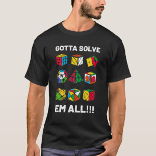 Camiseta Tenho que resolver todos os cortes de Quebra-cabeç