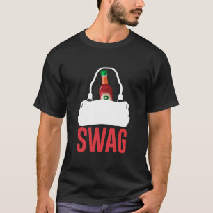 Camiseta TENHO SAUDÃO QUENTE NO MEU SACO, SWAG Essential