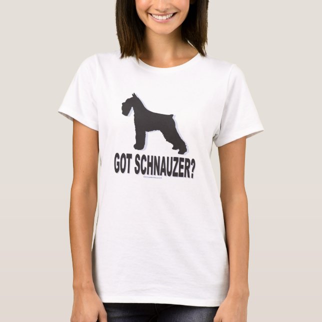 Camiseta Tenho Schnauzer! (Frente)