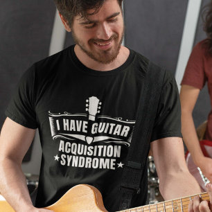 Camiseta Tenho Síndrome de Aquisição de Violão