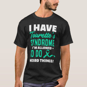 Camiseta Tenho síndrome de Tourette