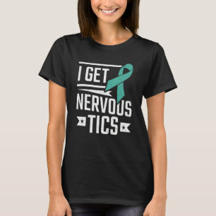 Camiseta Tenho Síndrome Tics Tourette Nervosa