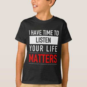 Camiseta Tenho Tempo Para Ouvir Seus Problemas De Vida - Su