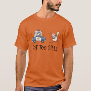 Camiseta Tenho um Bobo Cute Goose Engraçado