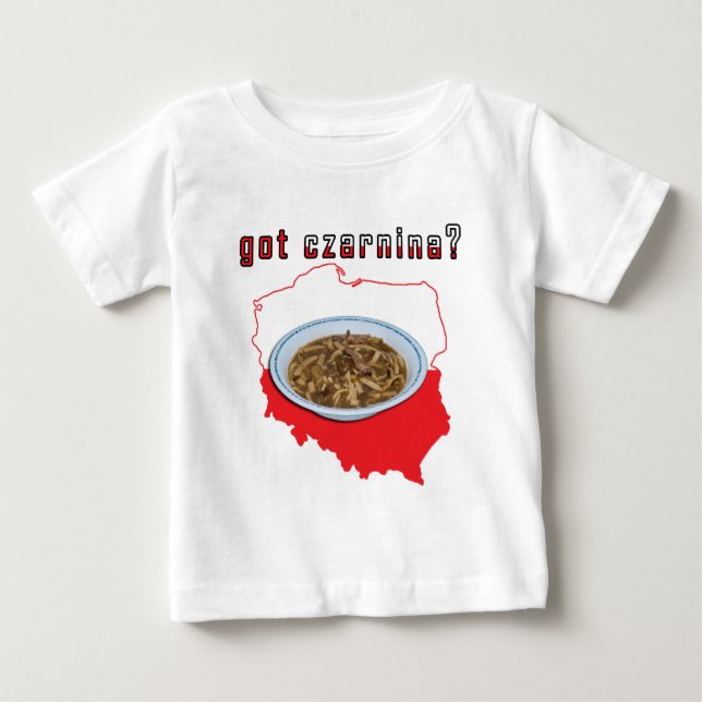 Camiseta Tenho um mapa polonês cznina (Frente)