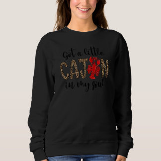 Camiseta Tenho Um Pouco de Cajun Na Minha Alma Lagosta de Á