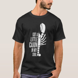 Camiseta Tenho Um Pouco De Cajun Na Minha Alma Louisiana Cr