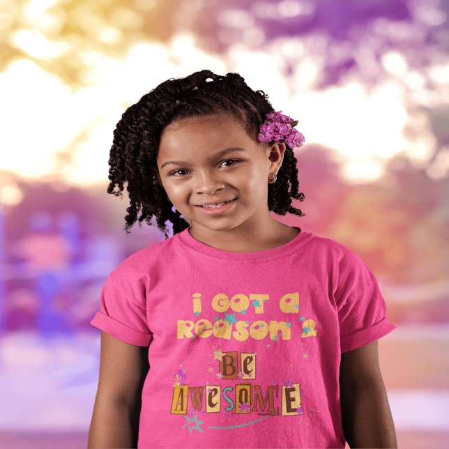 Camiseta Tenho Uma Razão Para Ser Incrível (Criador carregado)