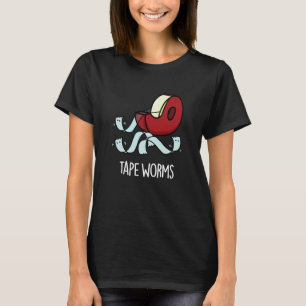 Camiseta Tênias Piadas de Fita Adesiva Divertidas Fundo Esc