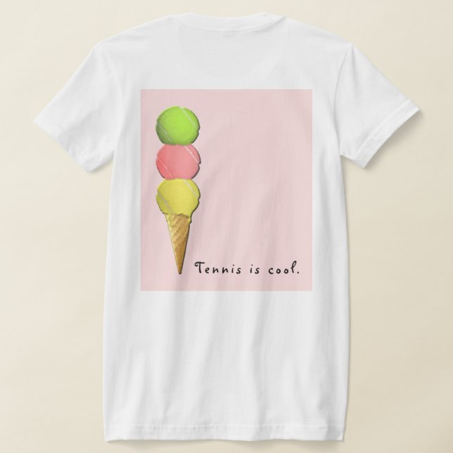 Camiseta Tênis (Postura das costas)