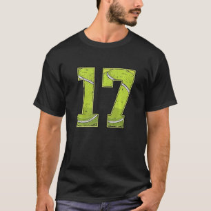 Camiseta Tênis 17ª Menina de Aniversário 17 Anos O
