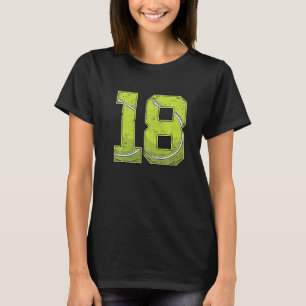 Camiseta Tênis 18ª Garota de Aniversário 18 Anos Ol