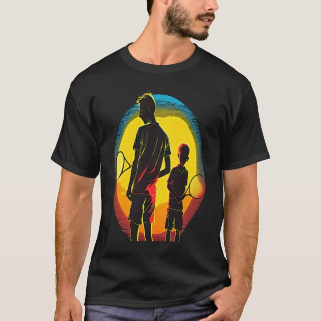 Camiseta Tênis Ball E Tênis Racket Pop A (Frente)