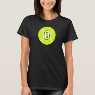 Camiseta Tênis Ball - Letra inicial O