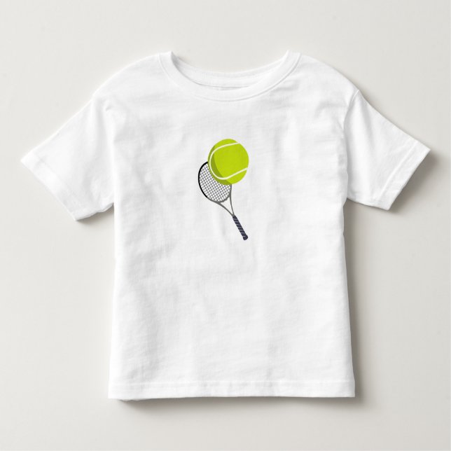 Camiseta Tênis Ball & Racket Racquet (Frente)
