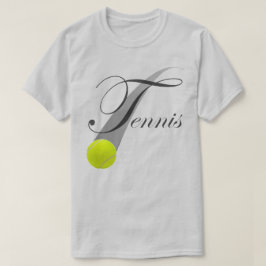 Camiseta Tênis Com Bola de Tênis