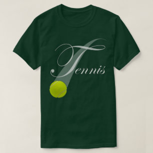 Camiseta Tênis Com Bola de Tênis