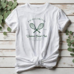Camiseta Tênis Country Club | Bachelorette<br><div class="desc">As camisas de solteira perfeitas para toda a sua festa noiva! A maneira perfeita para a sua tripulação chamar toda a atenção para onde quer que tu e as vossas raparigas vão! Pode ser personalizado para damas de honra, padrinho de casamento, mãe da noiva etc. Excelente para as despedidas também!...</div>
