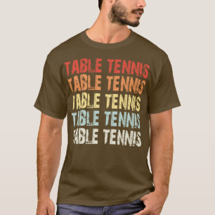 Camiseta Tênis da Mesa traseira