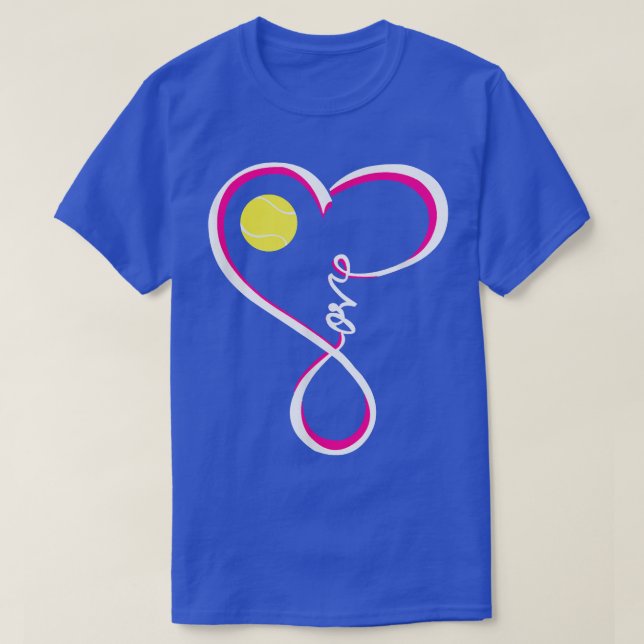 Camiseta Tênis de Amor de TênisCute (Frente do Design)