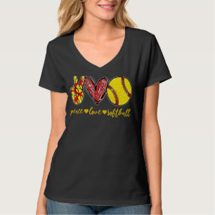 Camiseta Tênis De Amor Pela Paz Para Menina Adolescente