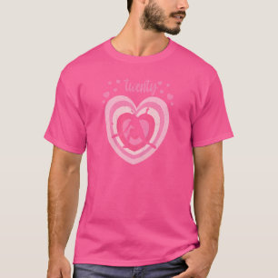 Camiseta Tênis de Aniversário das Mulheres de 20 Anos 20