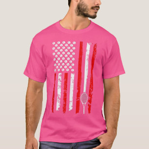 Camiseta Tênis de Bandeira Americana Afastou Patriótico 4º 
