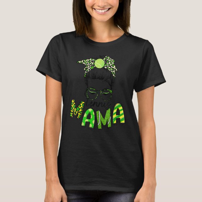 Camiseta Tênis de Cabelo Mama Feliz Dia de as mães (Frente)