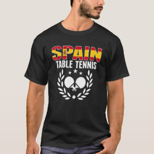 Camiseta Tênis de Espanha orgulhosa Suporte para pinos espa
