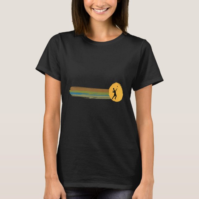 Camiseta Tênis de Estilo Retro tênis (Frente)