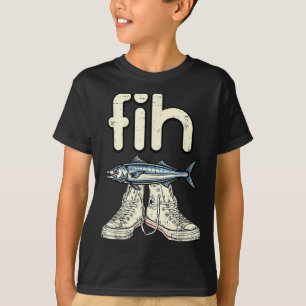 Camiseta Tênis de Lona Fih Peixe Ditoza Engraçado Humor Mem