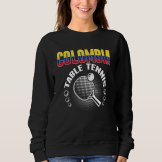 Camiseta Tênis de Mesa Colômbia  Apoie o Ping Pong Colombia