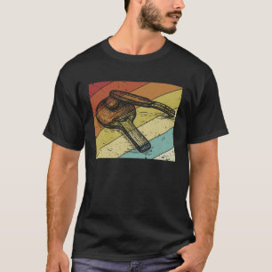 Camiseta Tênis de Mesa de de Bolas de Retro Paddles Profi P