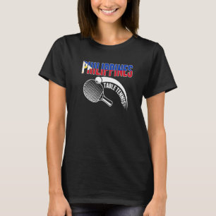 Camiseta Tênis de Mesa Filipinas Apoie Ping Filipino 