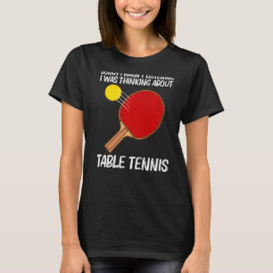 Camiseta Tênis De Mesa legal Para Homens Mulheres Pong Espo