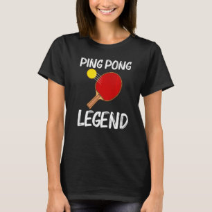 Camiseta Tênis De Mesa legal Para Homens Mulheres Pong Espo
