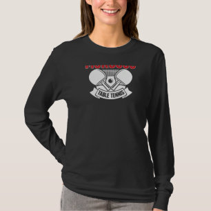 Camiseta Tênis de Mesa Marroquina Apoie o Ping Pong Marroq