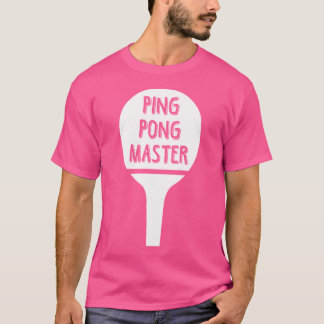 Camiseta Tênis de Mesa mestre do pino