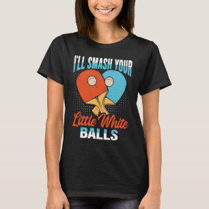 Camiseta tênis de mesa para um pingue-pongue