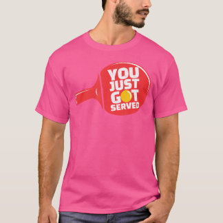 Camiseta Tênis De mesa Que Você Fez Um Ping Engraçado
