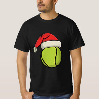 Camiseta Tênis de Natal com chapéu de Santa