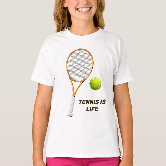 Camiseta Tênis de Nome e Texto Personalizado (Frente)