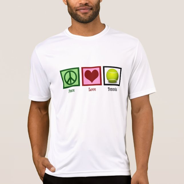 Camiseta Tênis de Paz e Amor (Frente)
