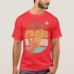 Camiseta Tênis de Racket Tênis engraçada