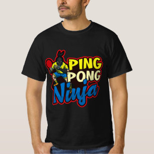 Camiseta Tênis Design Ping Pong Ninja
