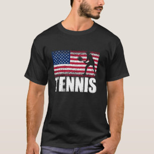 Camiseta Tênis desportivo feminino Retro América Bandeira